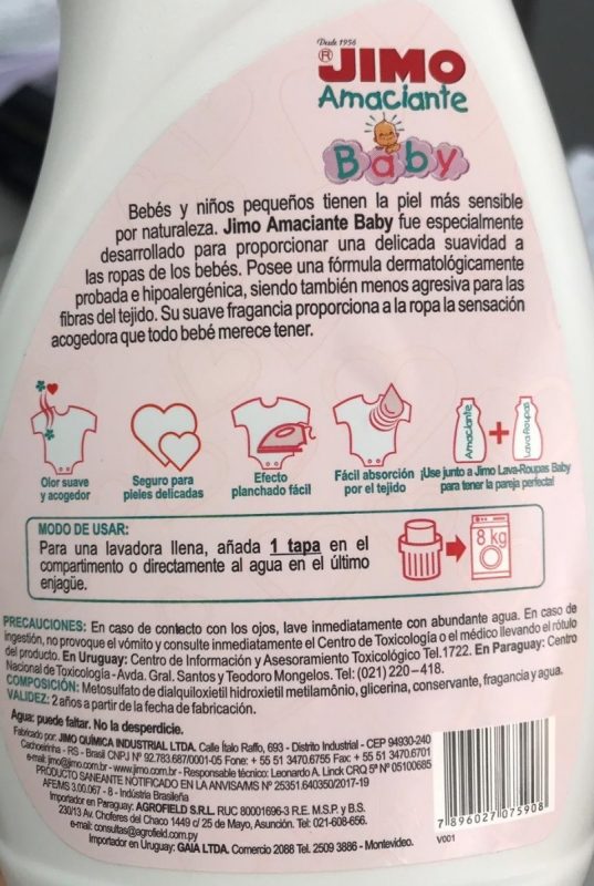 Suavizante Para Ropa De Bebe Lavarropas - Imagen 2