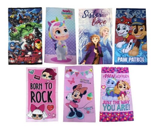 Toallas De Baño Con Varios Diseños Disney - Imagen 24