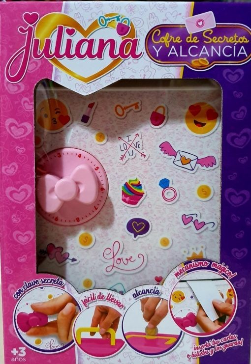 Alcancia Cofre Linea Juliana - Imagen 2