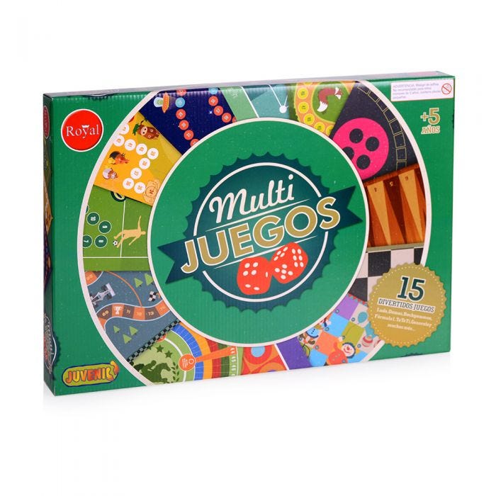 Multijuegos 15 en 1 Royal