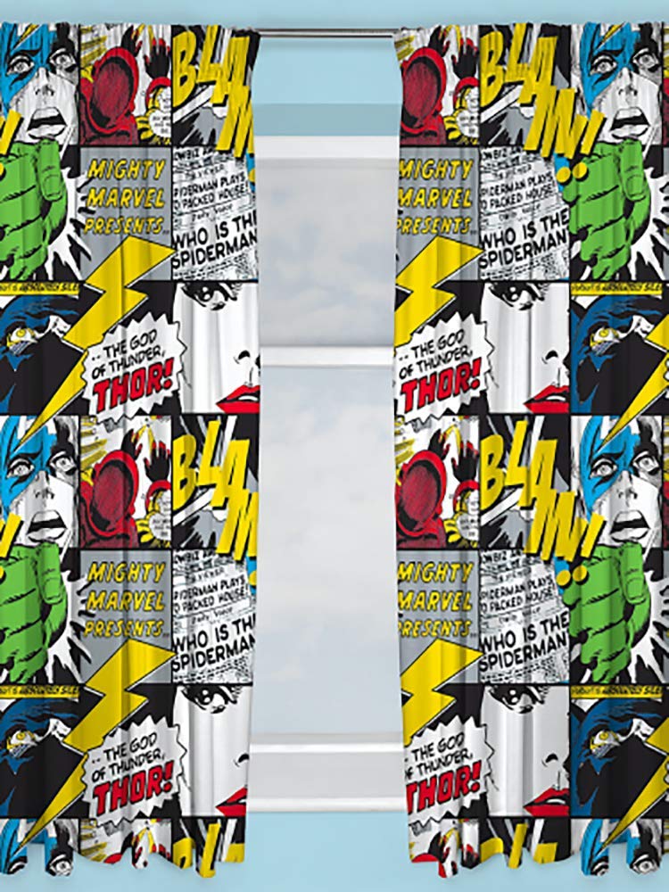 Set de 2 Paño de Cortinas Infantiles 150 x 220