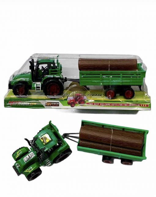 Tractor de Carga de Maderas Juguete