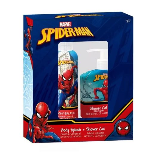 Set de Body Splash 200 ml mas Gel de Ducha Spiderman