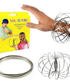 Juego Anti Estres Aro Metalico Magic Ring