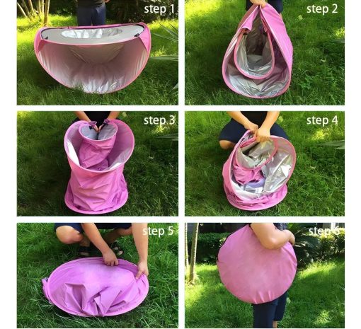 Carpa Playera Rosa con Filtro UV - Imagen 3