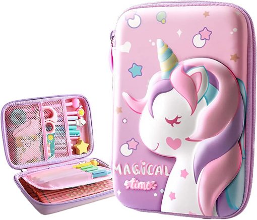 Cartuchera 3D Unicornio