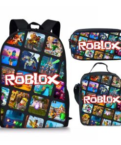 Mochila Roblox  mas cartuchera mas lunchera