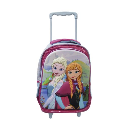 Mochila Infantil 3D Frozen Disney con Carro 40 x 30 cm