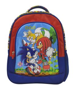 Mochila Infantil Sonic Jacquard Grande 40 x 30 cm