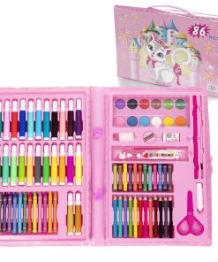 Kit Escolar 86 Piezas Rosa