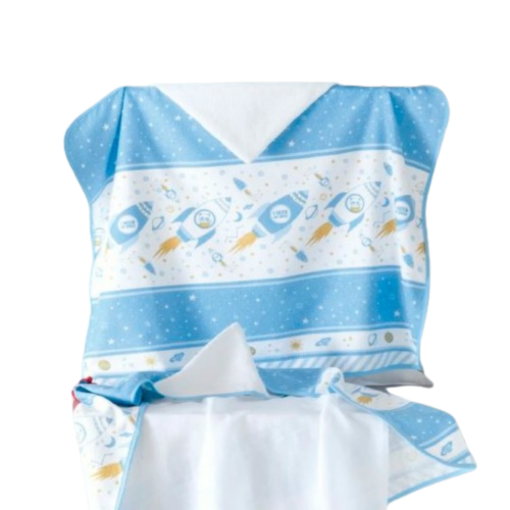 Toalla De Bebé Dohler Cohete Capucha
