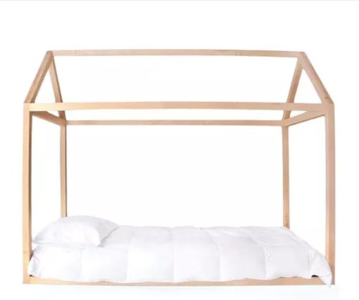 Cama Casita Montesori Madera - Imagen 2