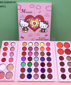 Paleta de Maquillaje Sombras Infantil Hello Kitty 72 Colores