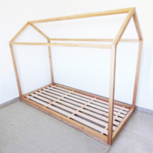 Cama Casita Montesori Madera - Imagen 3