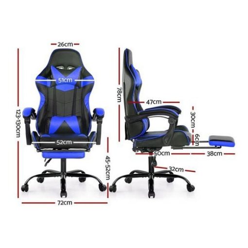Silla Gamer Azul - Imagen 2