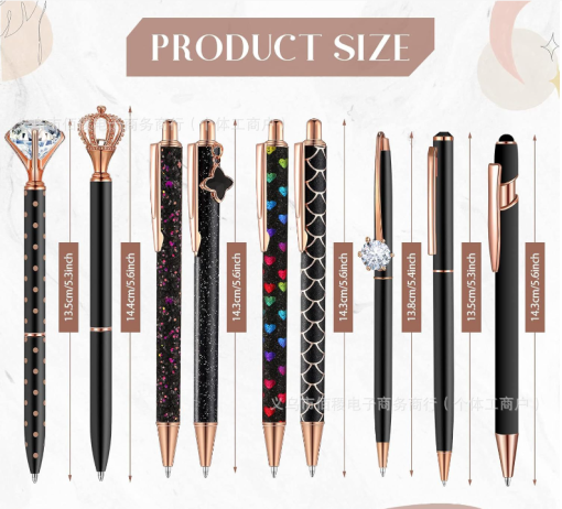 Set Boligrafos x 9 Piezas - Imagen 2
