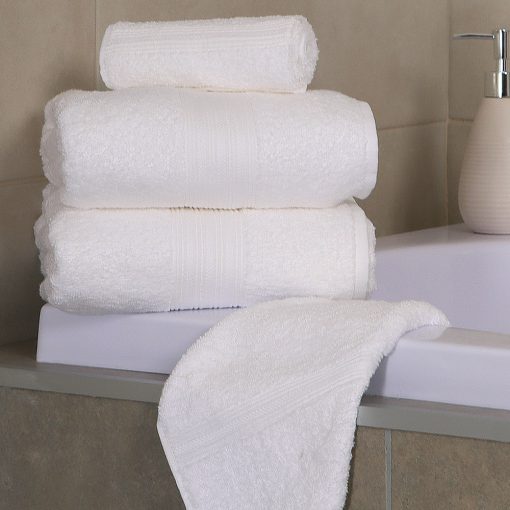 Toalla Baño 70 X 140 Color Blanco - Imagen 2