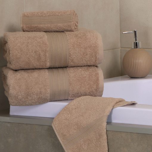 Toalla Baño 70 X 140 Color Caramel - Imagen 3