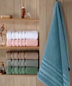 Toalla Baño 70 X 140 Color Titanio