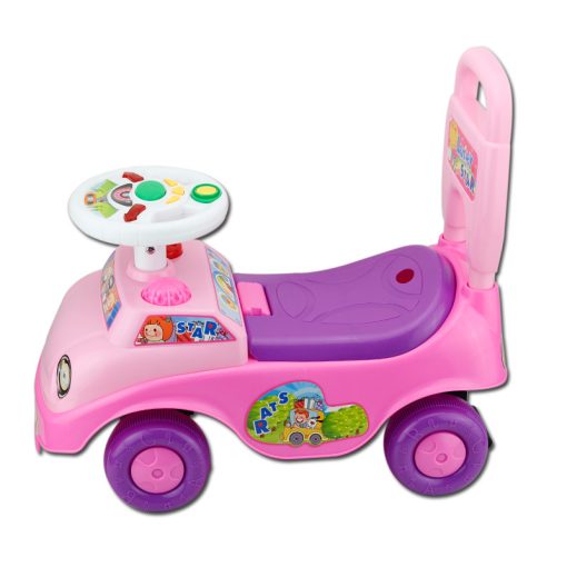 Buggy Bebe Animado Rosa - Imagen 3