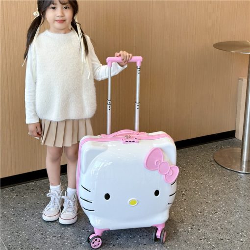 Set de Dos Valijas Infantiles Blanco - Imagen 2