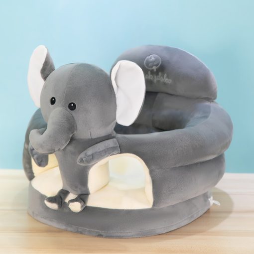 Sillon Bebe Infantil Elefante Gris