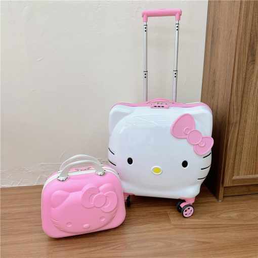 Set de Dos Valijas Infantiles Blanco