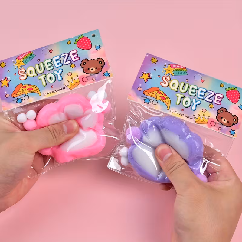 Juguete Creativo Patitas Skuishy