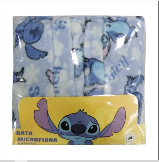 Bata de Cama Infantil  Talle P al G - Stitch - Imagen 2