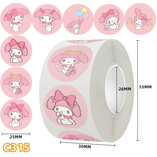 Stickers My Melody Kuromi - Imagen 3