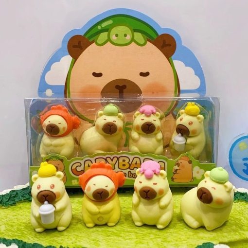 Set x 4 Gomas Capibara - Imagen 4