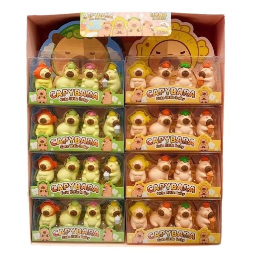 Set x 4 Gomas Capibara - Imagen 2