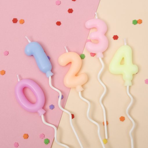 Velas de cumpleaños Numeros - Imagen 2