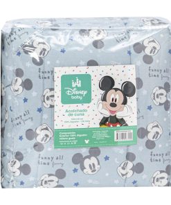 Acolchado Cuna 130 Hilos 100% Algodón - Mickey