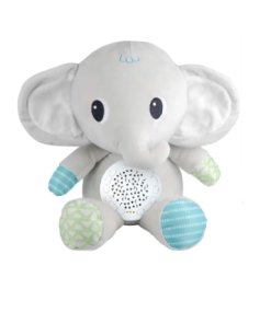Proyector Velador XG de Peluche con Música y Luz Elefante