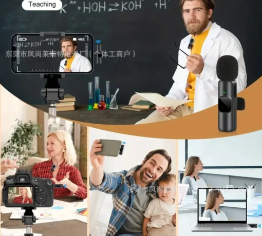 Micrófonos set para hacer contenido - Imagen 2