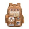 Mochila Capibara Impermeable Escolar
