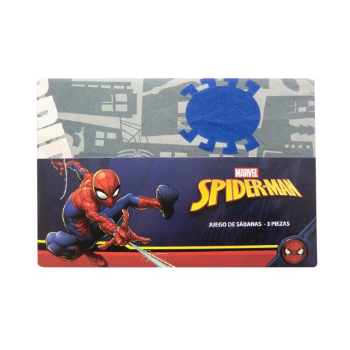 Juego de Sabanas 1 Plaza Spiderman - Imagen 3
