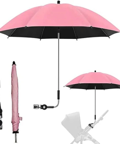 Sombrilla para coche universal con Filtro Uv color Rosa 360