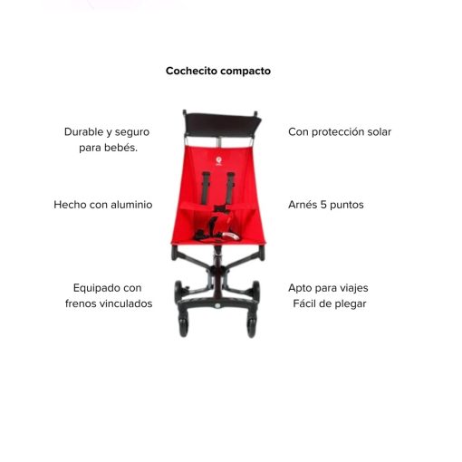 Coche de Paseo Ultra Compacto Qplay - Imagen 4