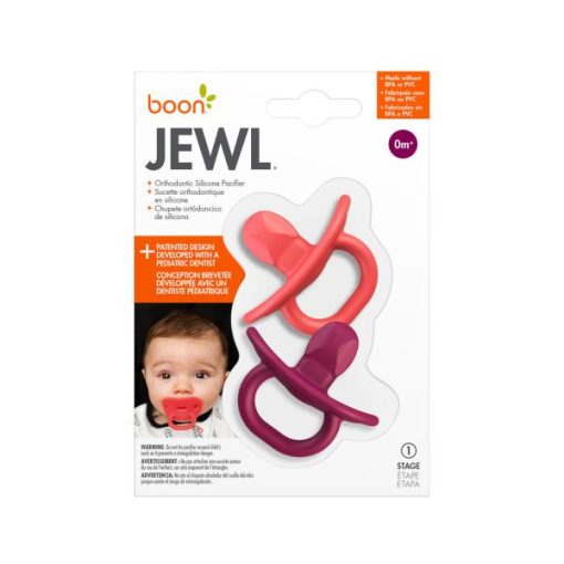 Set de 2 Chupetes Silicona Pink 1 etapa