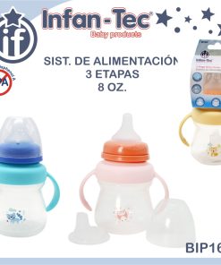 Mamadera 3 etapas 250 ml. 6m+
