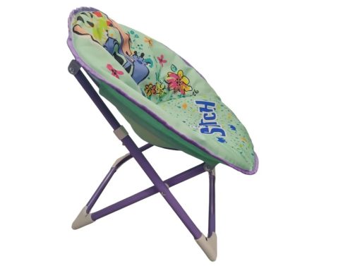 Silla Honguito Stitch Plegable con Broche Seguridad - Imagen 2