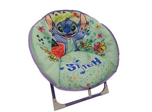 Silla Honguito Stitch Plegable con Broche Seguridad - Imagen 3