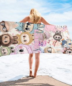 Toalla de baño Labubu