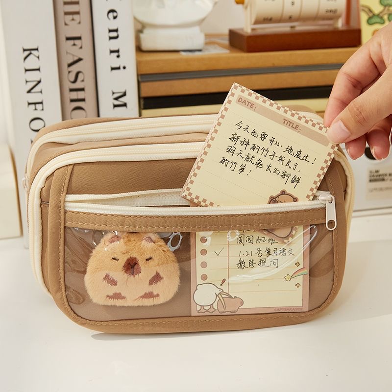 Cartuchera Capibara Doble Cierre