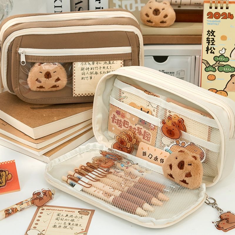 Cartuchera Capibara Doble Cierre - Imagen 2