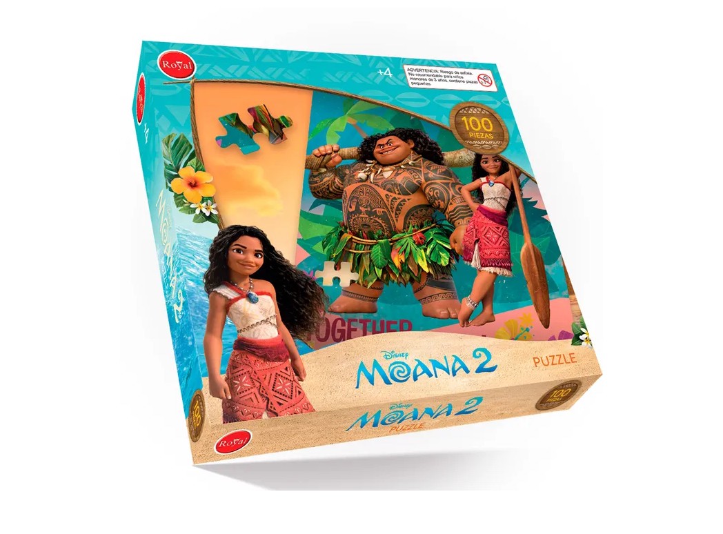 Puzzle Moana Rompecabezas 100 Piezas Royal