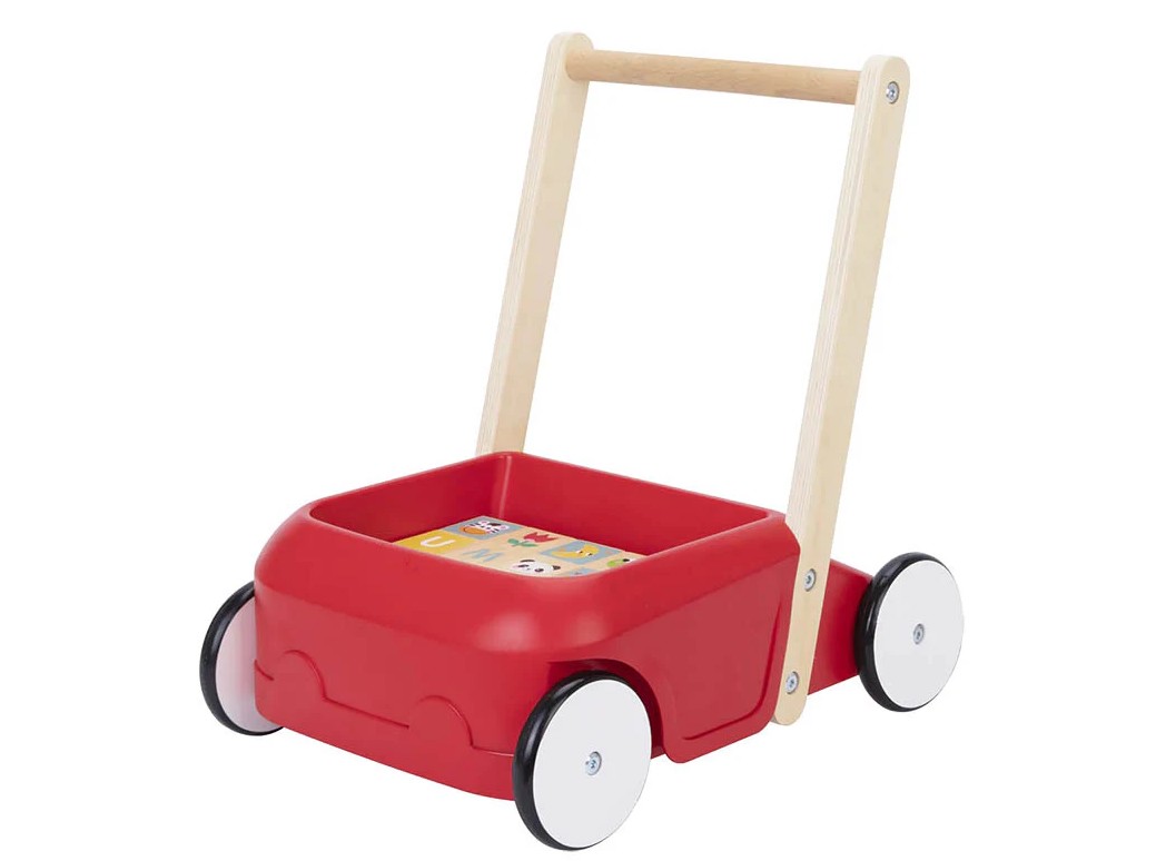 Caminador Andador Madera Didactico Bebe Tookytoy