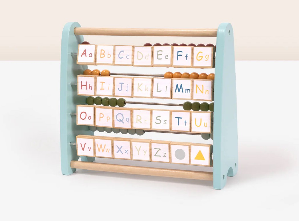 Abaco de cuencas y letras TookyToy